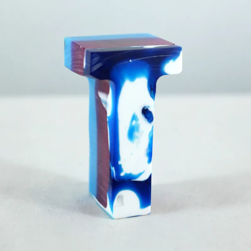 3D Fiberglass Resin Letters T